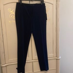 Tommy Hilfiger Navy striped pants. 6. NWT